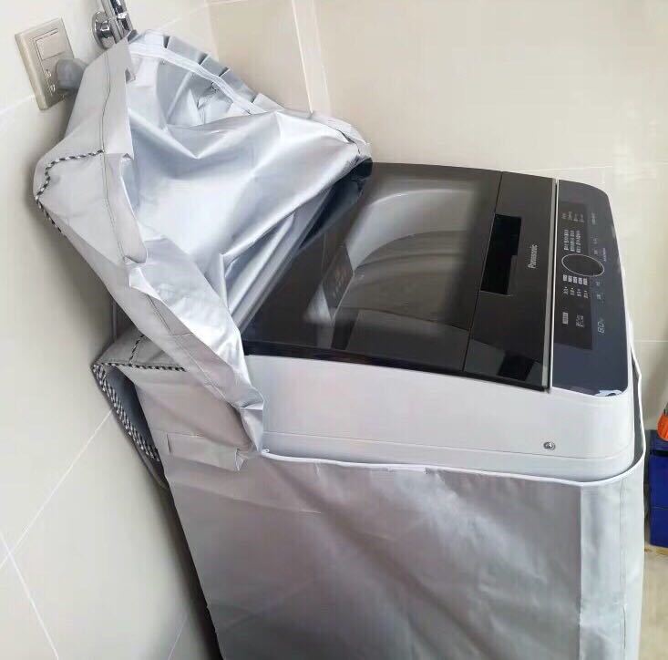  full automation washing machine cover outdoors waterproof fastener . touch fasteners opening and closing high endurance cloth XL