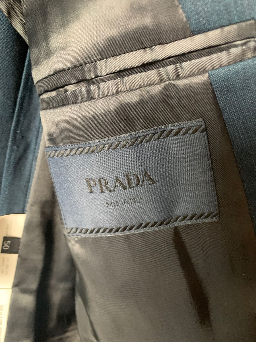 値下げ 新品 未使用 プラダ PRADA メンズ ジャケット サイズ50｜PayPay