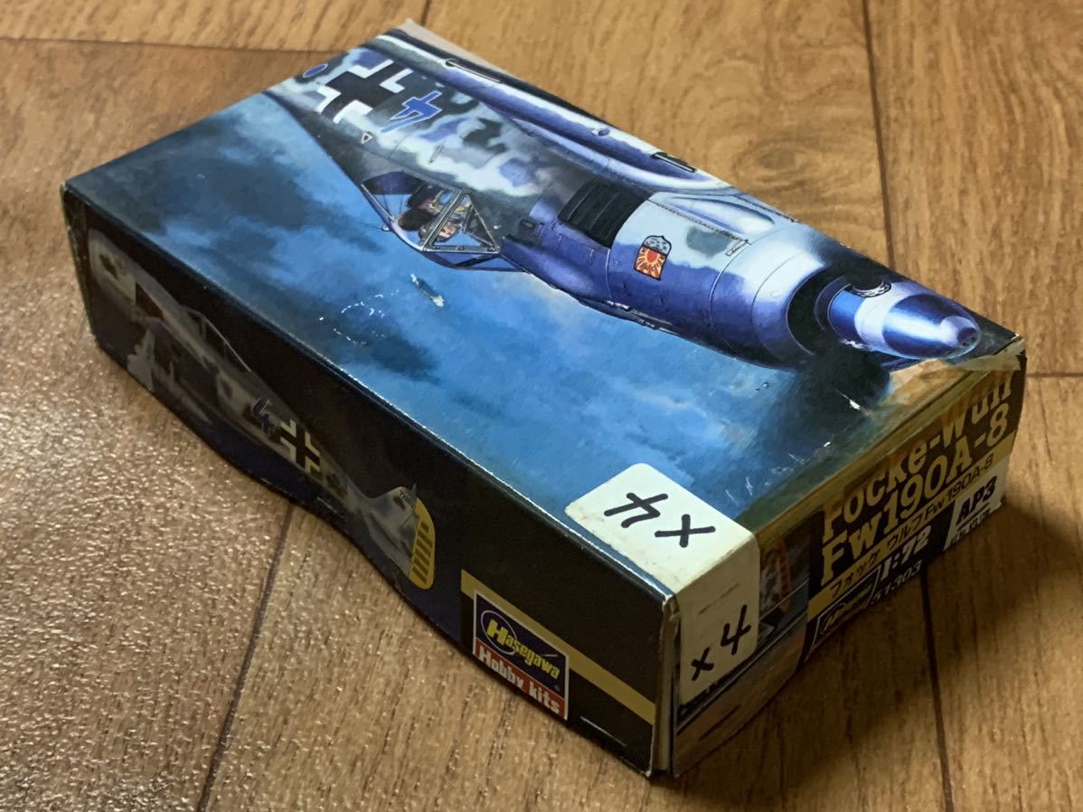 07013 複数封入品 1/72 ハセガワ AP8 フォッケウルフ Fw190 A-8 x4 未組立品 長谷川製作所 Hasegawa_画像5