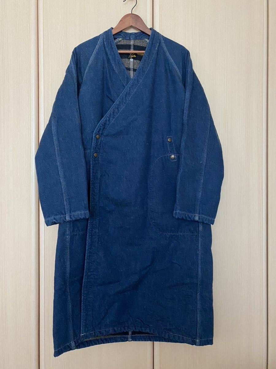 NEEDLES Samue Coat 7.5oz Denim ニードルス 作務衣 デニム M サムエコート