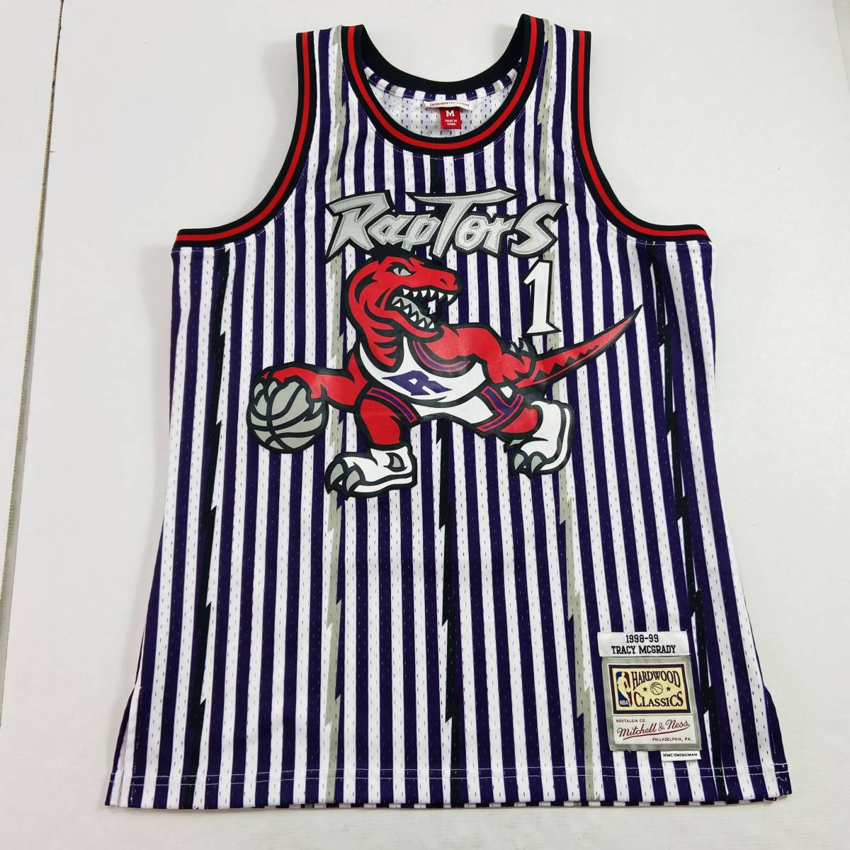 17856 1円～ Mitchell&Ness ミッチェルアンドネス NBA メッシュゲームシャツ トロントラプターズ バスケットボールウェア