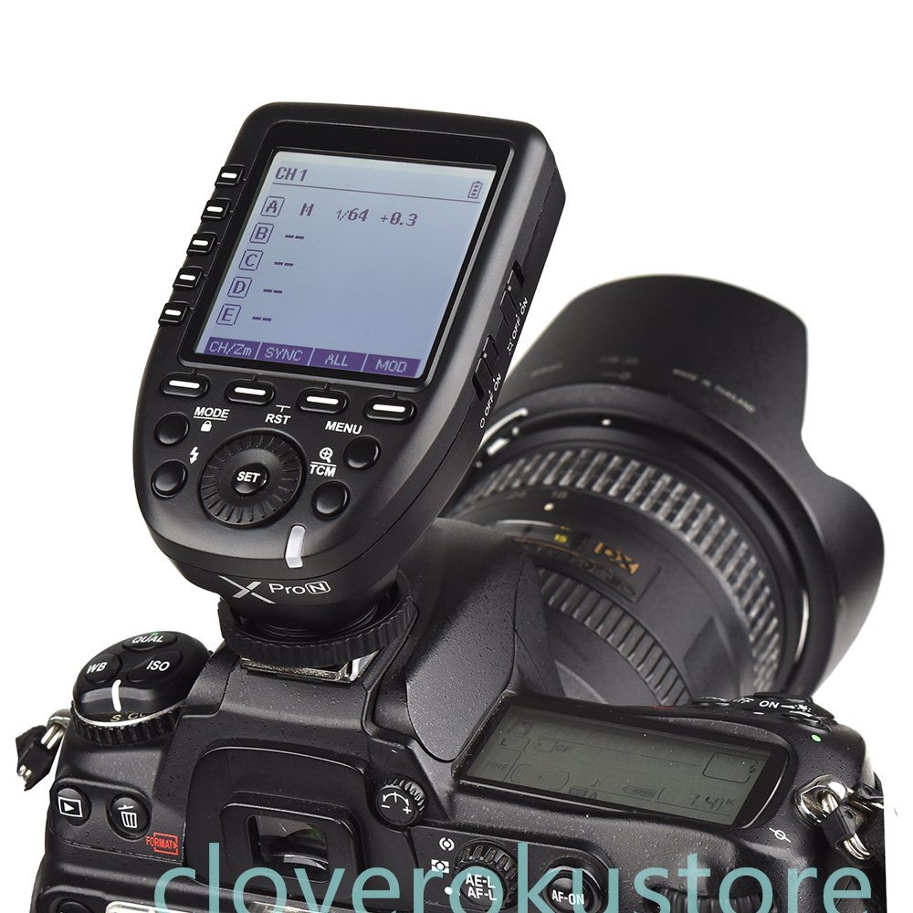 Nikon Nikon single‐lens reflex camera E-TTL high speed same period II 1 / 8000s 2.4G wireless flash trigger X system Godox Xpro-N