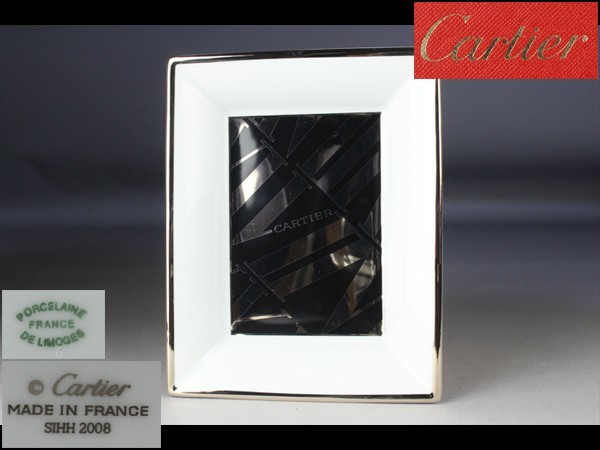 西】G089 Cartier カルティエ アッシュトレイ プレート 灰皿 | www