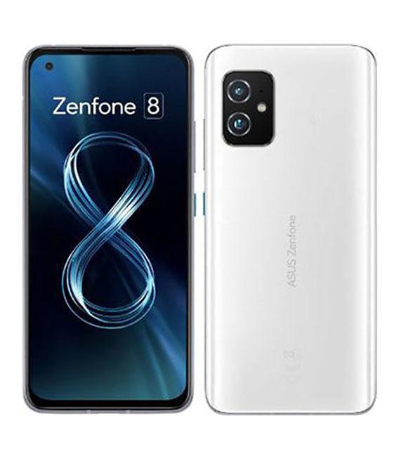 ZenFone 8 ZS590KS-WH256S16[256GB/16GB] SIMフリー ムーンラ …