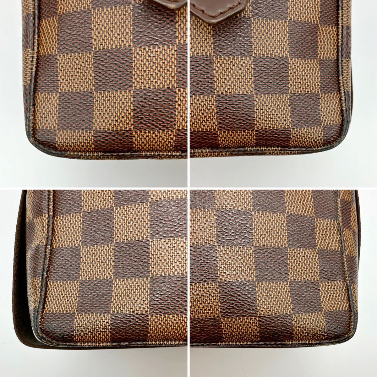 1円 ■美品■ LOUIS VUITTON ルイヴィトン ブロードウェイ ダミエ 2way ショルダーバッグ メッセンジャー N42270 メンズ ビジネス_画像7