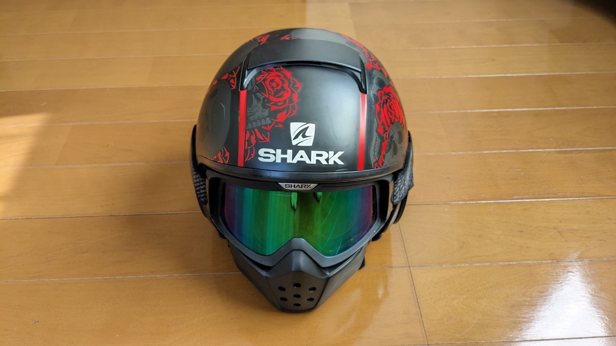SHARK ダラク DRAK ジェットヘルメット サイズL 中古|PayPayフリマ