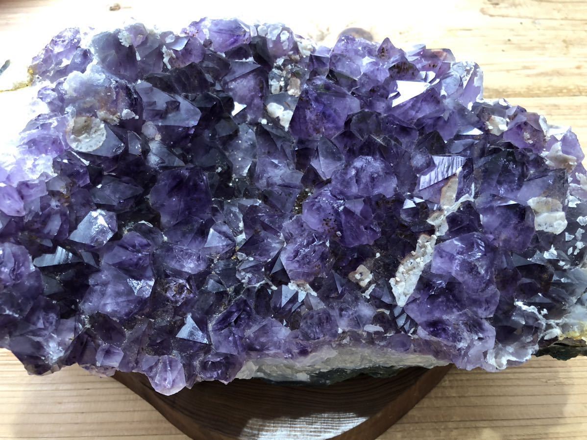 天然石アメジスト原石　紫水晶　13.6kg