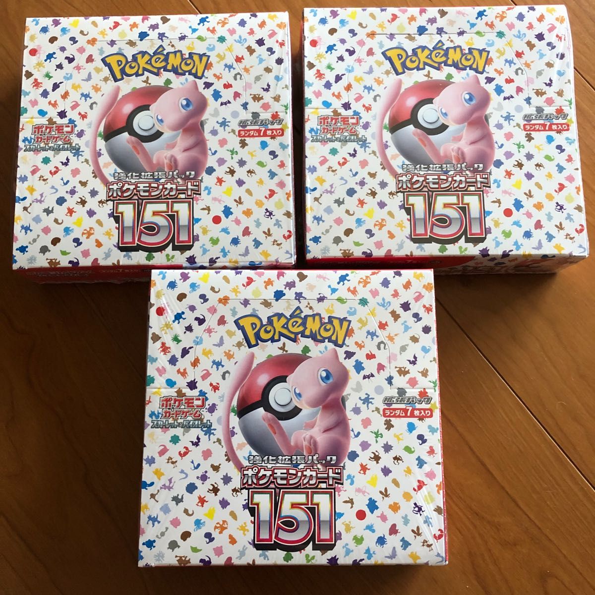 ポケモンカード151 シュリンク付き 3BOX｜Yahoo!フリマ（旧PayPayフリマ）