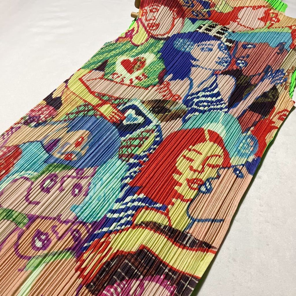 2001 PLEATS PLEASE GRAFFITI PAINTING 正規品・日本製 レディース