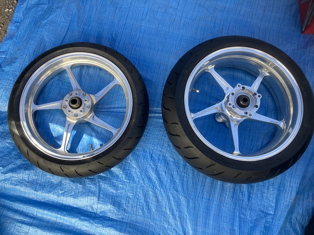 GALESPEED ゲイルスピード 前後ホイールセット オマケ付 ZZR1100や
