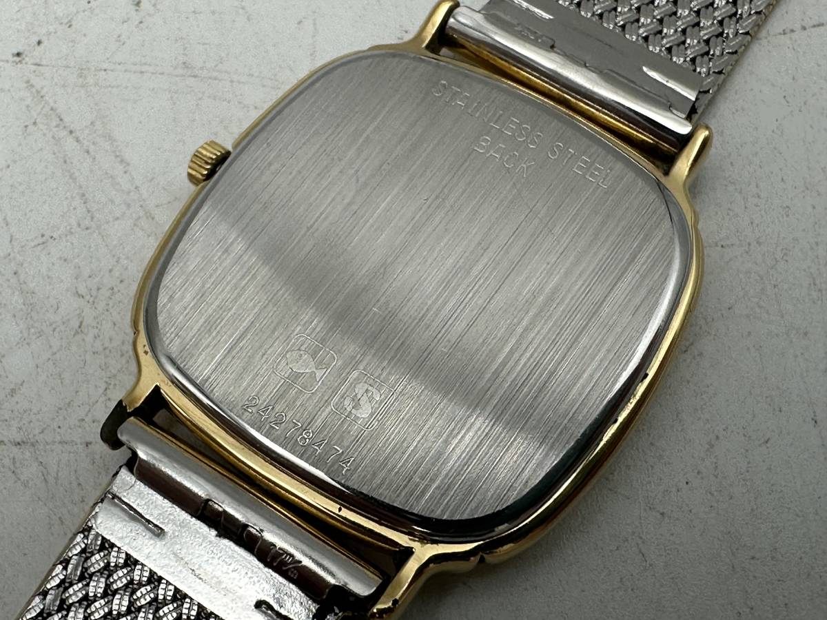 ☆日本の職人技☆ LONGINES ロンジン 本物 スクエア型ケース フル