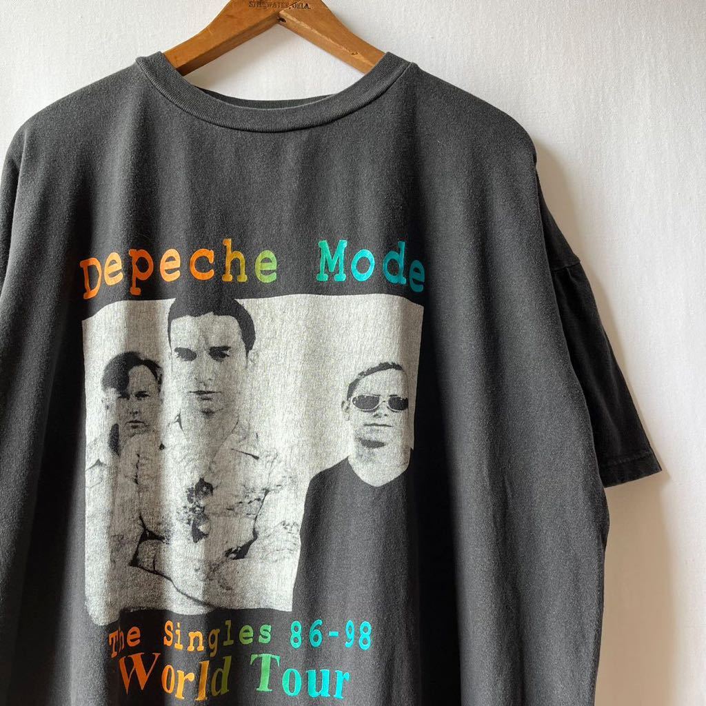 90s DEPECHE MODE Tour T-shirt XL black USA made Vintage 90 period tipeshu  mode band van T lock Vintage : Real Yahoo auction salling