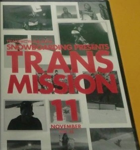 【中古】 トランスワールド スノーボーディングジャパン TRANS MISSION 11 a1782【未開封DVD】_画像1