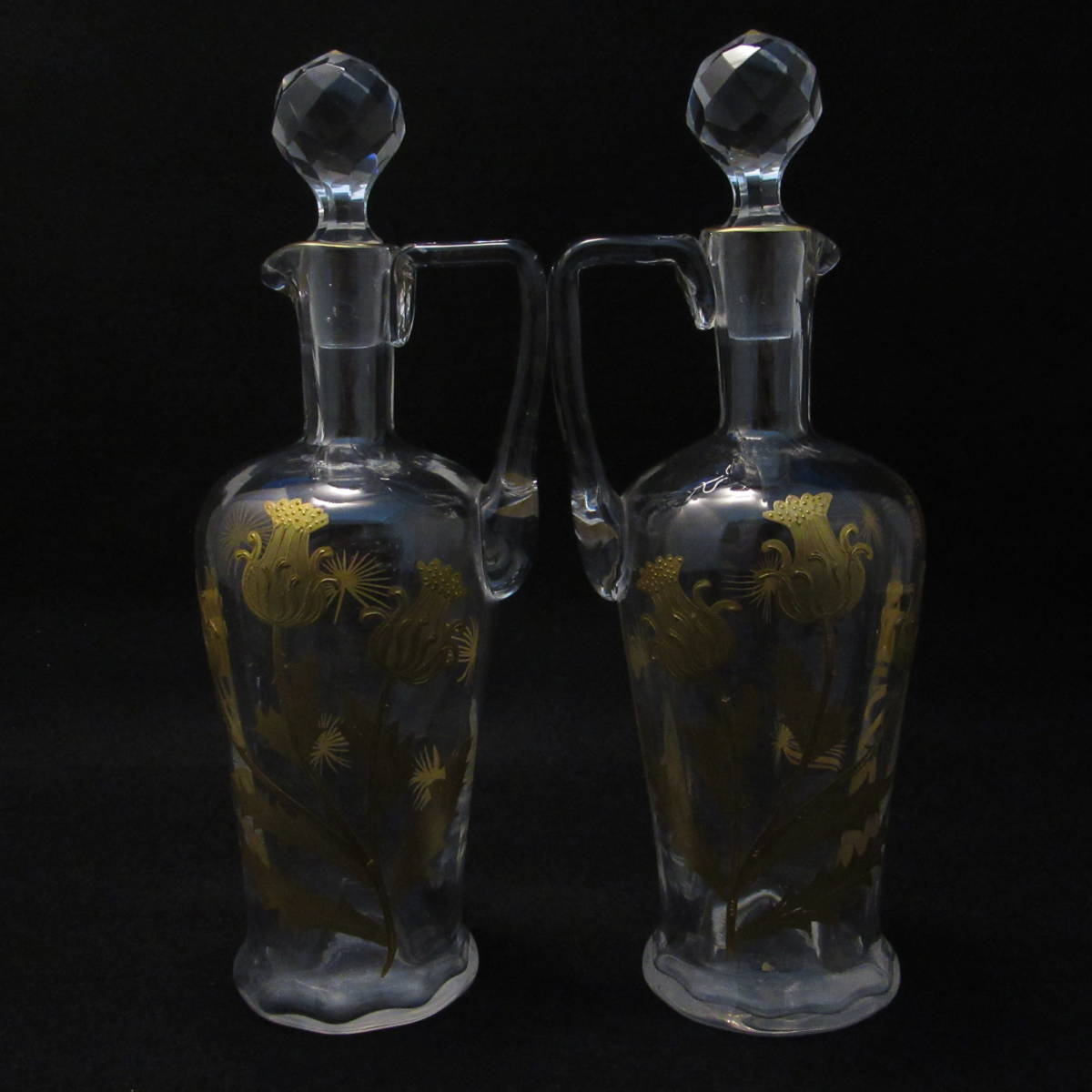 アンティークバカラ1900年頃作成品 リキュールセット | maksgroup.co.in