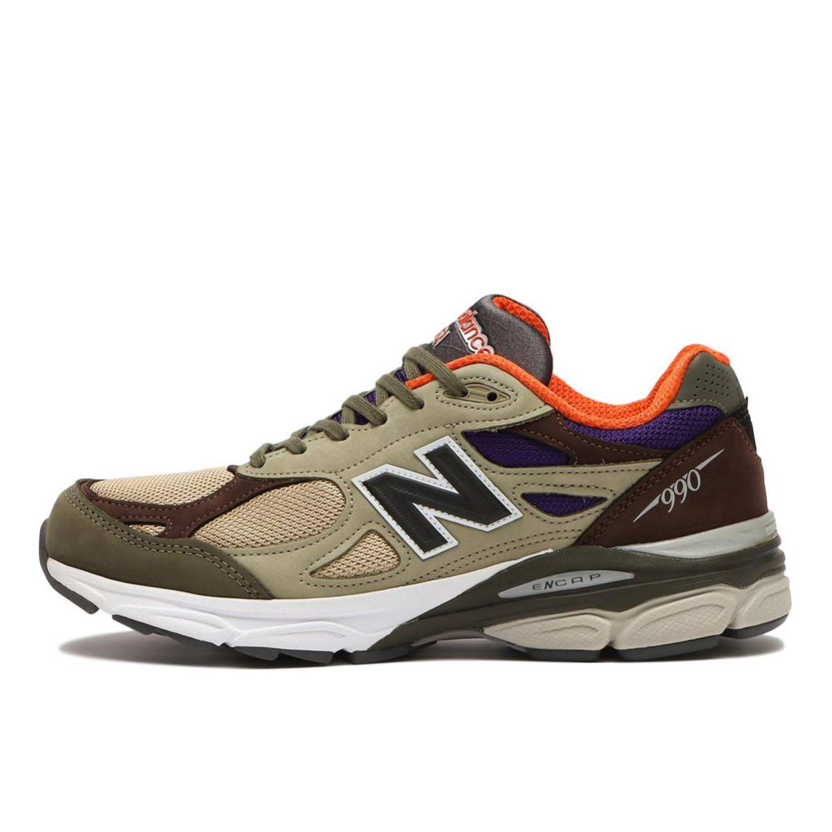 ヤフオク! - NEW BALANCE M990V3 BY TEDDY SANTIS KHAKI ORAN