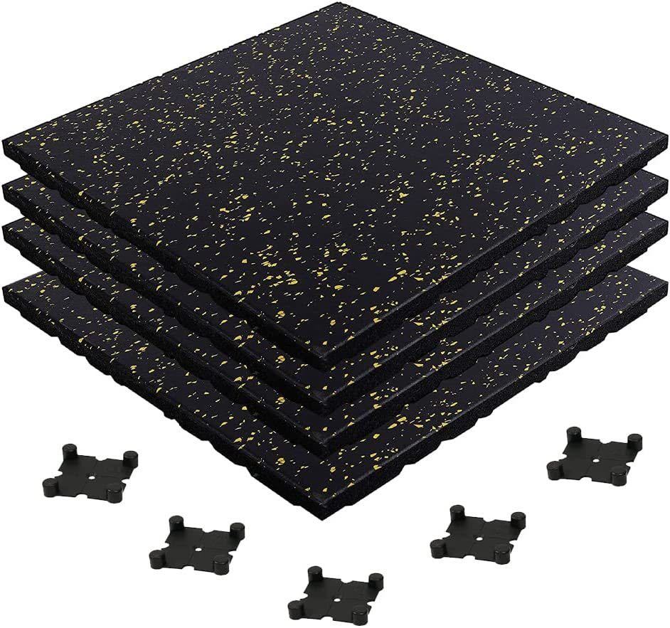 [ 20 pieces set ] Home Jim for rubber mat rubber mat mat training mat Jim mat 50cm*50cm 20mm connection parts attaching soundproofing mat 