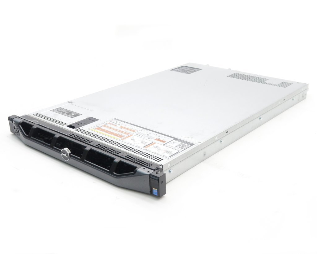DELL PowerEdge R630 Xeon E5-2698 v3 2.3GHz(32スレッドCPUx2基) メモリ256GB 300GBx3台(SAS2.5インチ/6Gbps/RAID5) DVD+-RW AC*2 小難