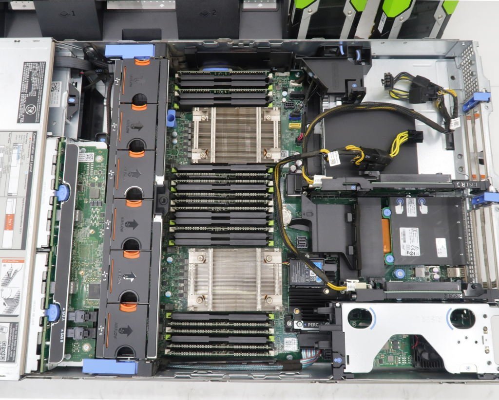 DELL PowerEdge R730 Xeon E5-2667 v4 3.2GHz(16スレッドCPUx2基) メモリ384GB 960GBx4(SAS SSD) 1.2TBx8 Tesla M60(x2) _画像4