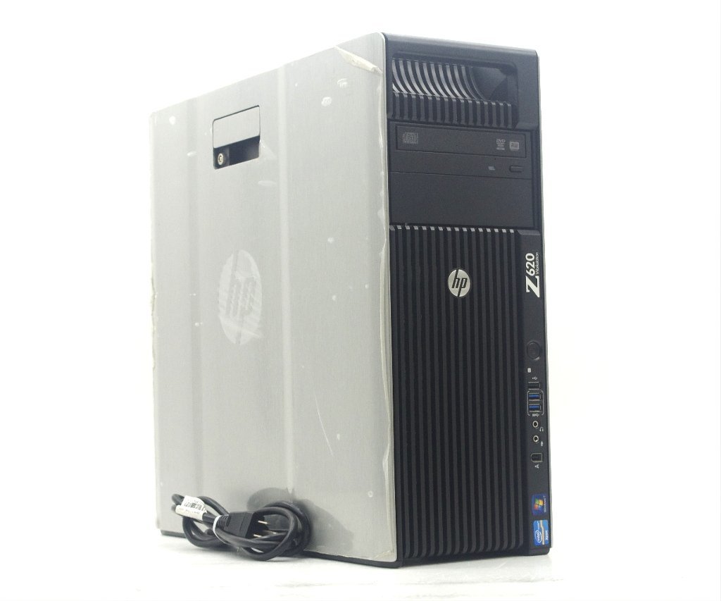 hp Z620 Workstation Xeon E5-2630 v2 2.6GHz*2 24GB 500GBx2(HDD) Quadro K4000 DVD+-RW Windows7 Pro 64bit 6コアCPU搭載 小難_画像1