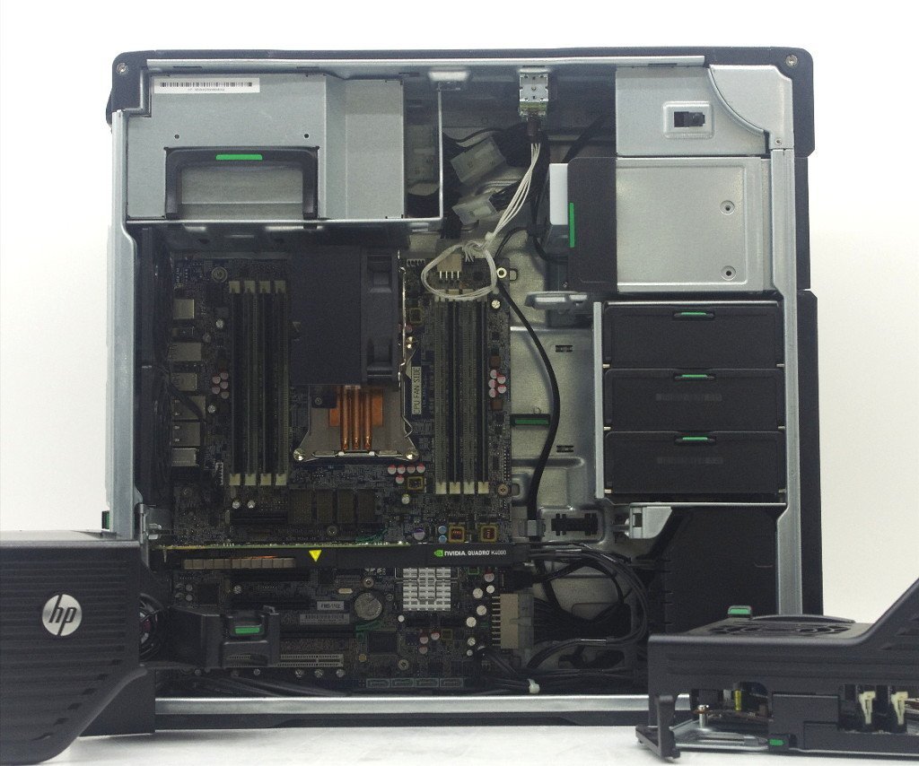 hp Z620 Workstation Xeon E5-2630 v2 2.6GHz*2 24GB 500GBx2(HDD) Quadro K4000 DVD+-RW Windows7 Pro 64bit 6コアCPU搭載 小難_画像3