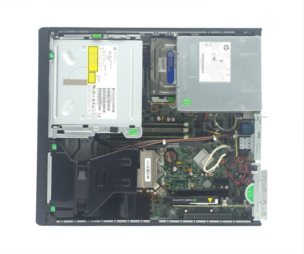 hp Z220 SFF Workstation Xeon E3-1270 v2 3.5GHz 8GB 24GB(キャッシュ用SSD)+500GB(HDD) Quadro 600 DVD+-RW Windows7 Pro 64bit_画像3