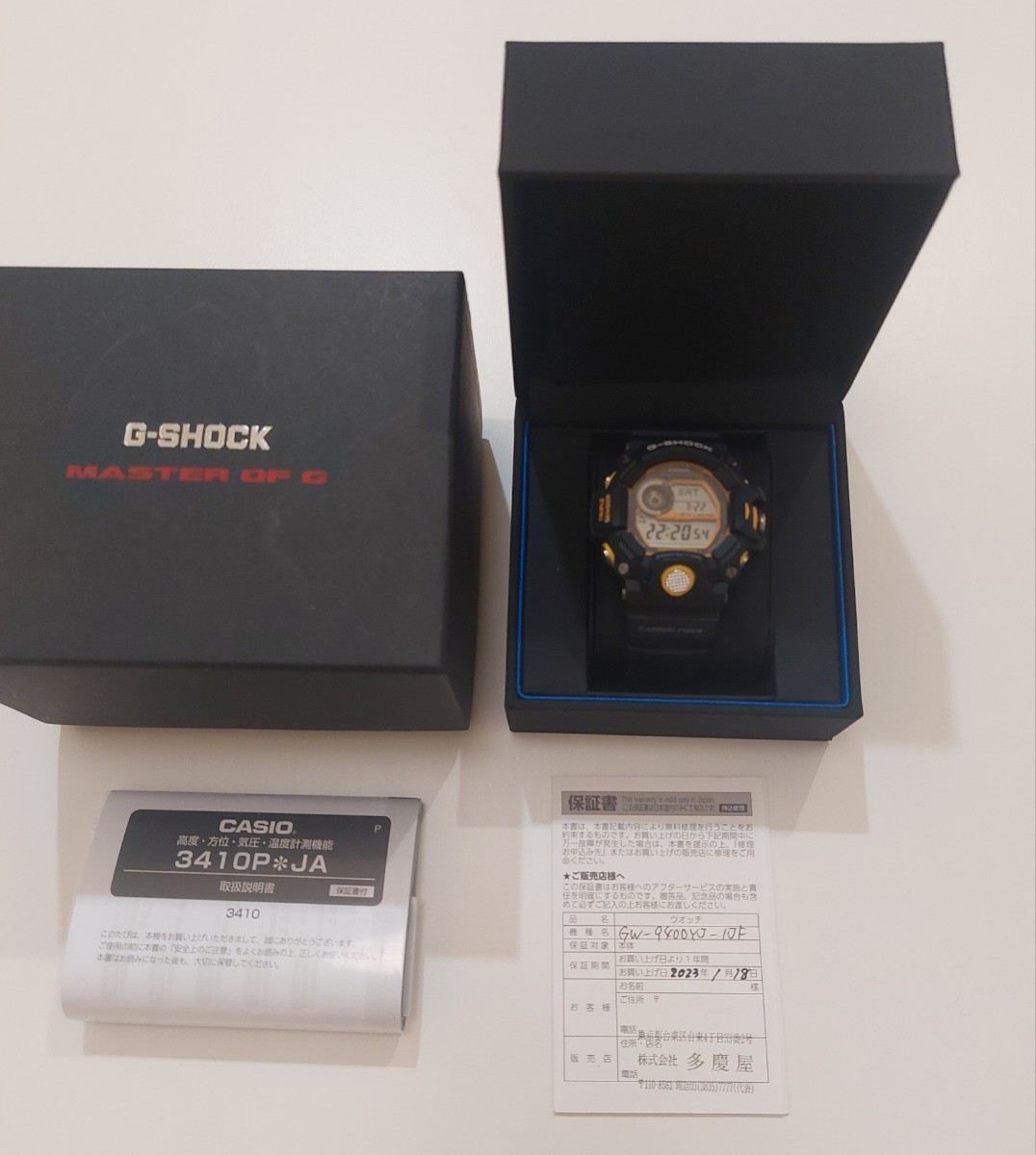 最新エルメス CASIO G-SHOCK レンジマン ＧＷ ９４００ＹＪ １ＪＦ