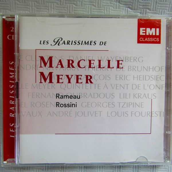 【欧盤】マルセル・メイエ「ラモー：クラヴサン組曲集/ロッシーニ：老いの過ち」2枚組 1954-55年 2004年プレスの画像1