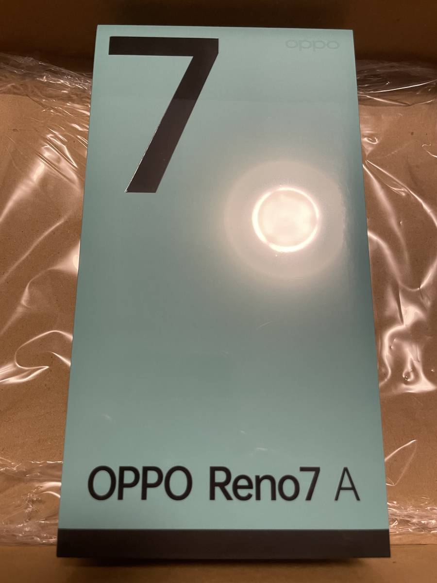 100％品質 【新品未開封】OPPO Reno7A 本体 スターリーブラック SIM