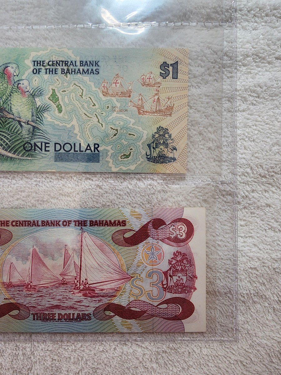 ② バハマ旧紙幣エリザベス女王コロンブス世界の紙幣希少| JChere雅虎