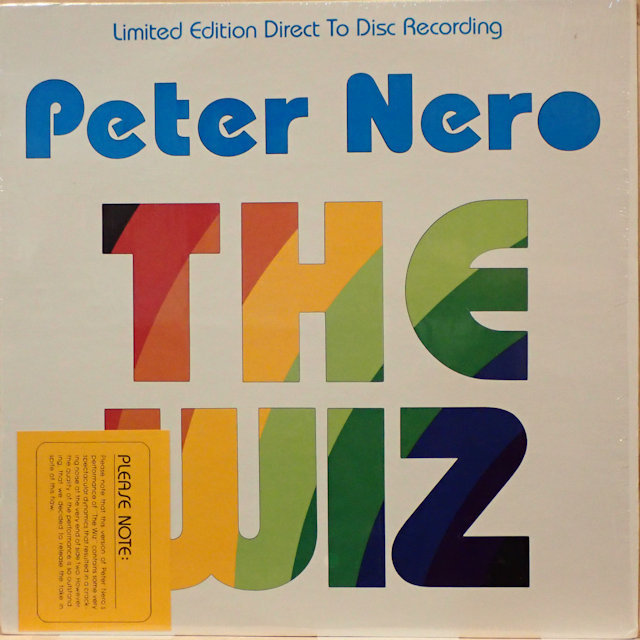 Q１３８　ダイレクト・ディスク　４５ＲＰＭ　ＰＥＴＥＲ　ＮＥＲＯ　“ＴＨＥ　ＷＩＺ”　全４曲　白盤_画像1