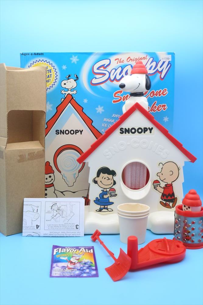 未使用 2007 Snoopy Sno-cone Machine/スヌーピー かき氷機/ヴィンテージ/スノーコーンマシン/175679186_画像1