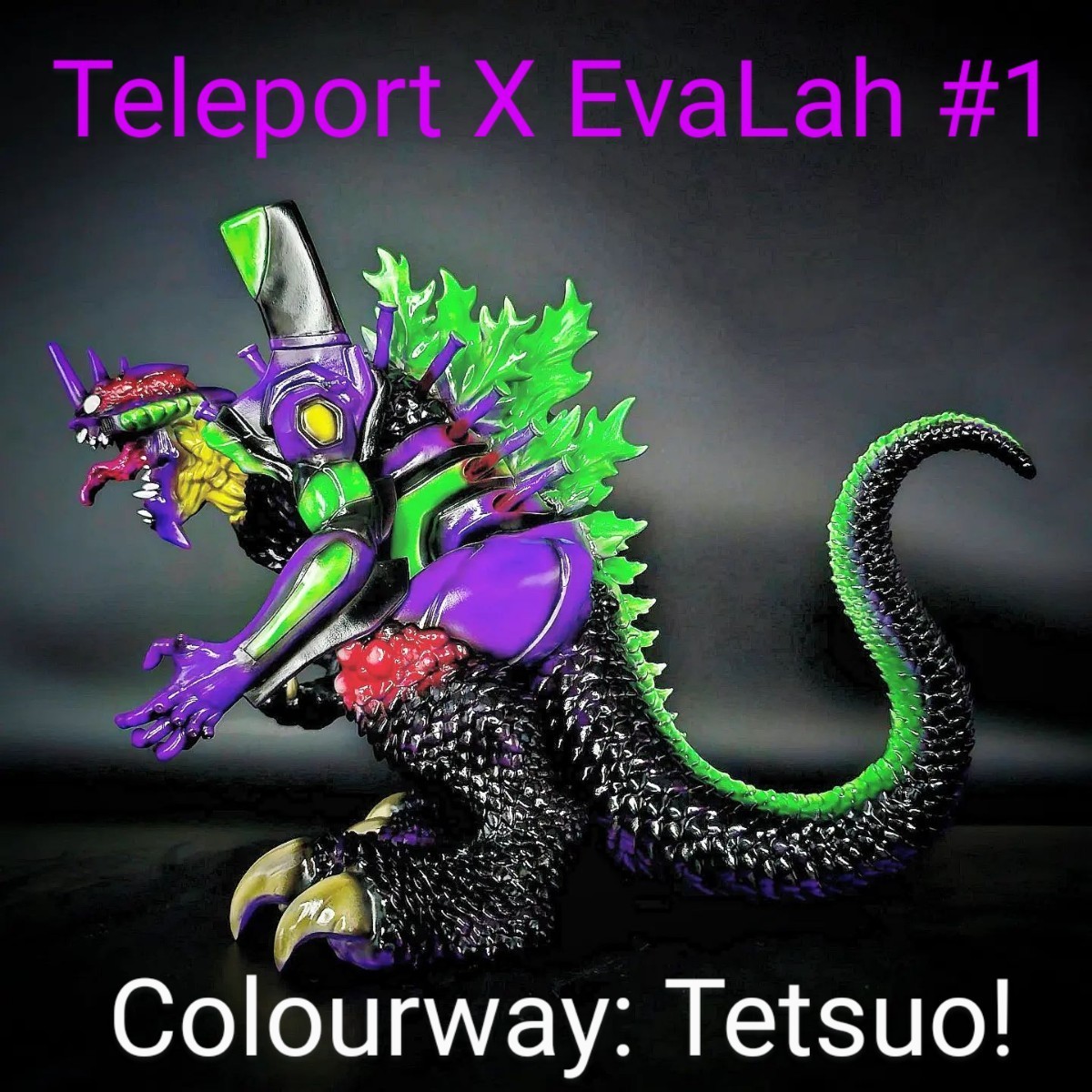 送料無料！赤目天使 大迫力の新作 Teleport X EvaLah #1 Colourway 