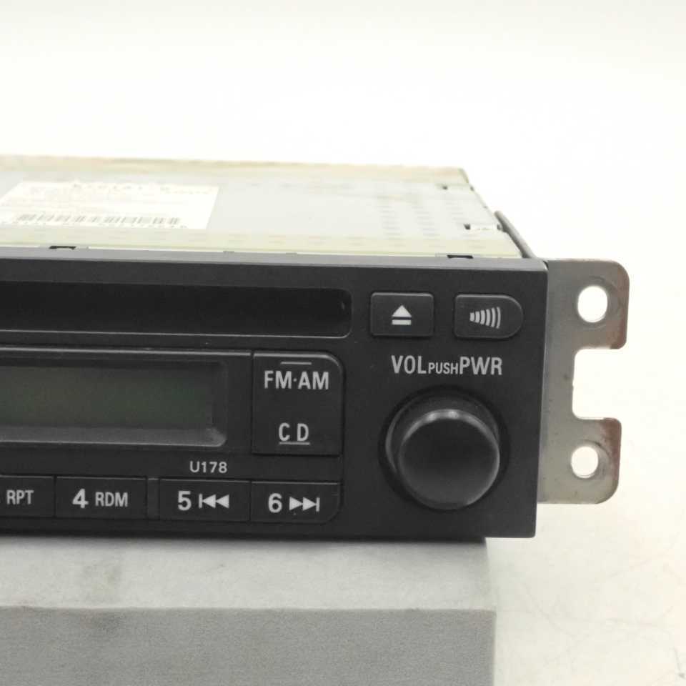  эпоха Heisei 17 год ek Wagon H81W более поздней модели, оригинальные панель аудио CD AM FM радио 8701A118 б/у быстрое решение 