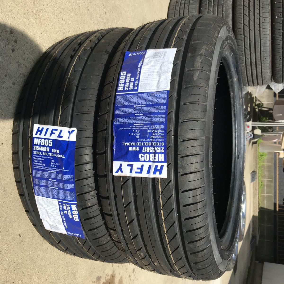 HIFLY HF805 215 / 45-172本 <Br> HIFLY HF805 215／45-17２本