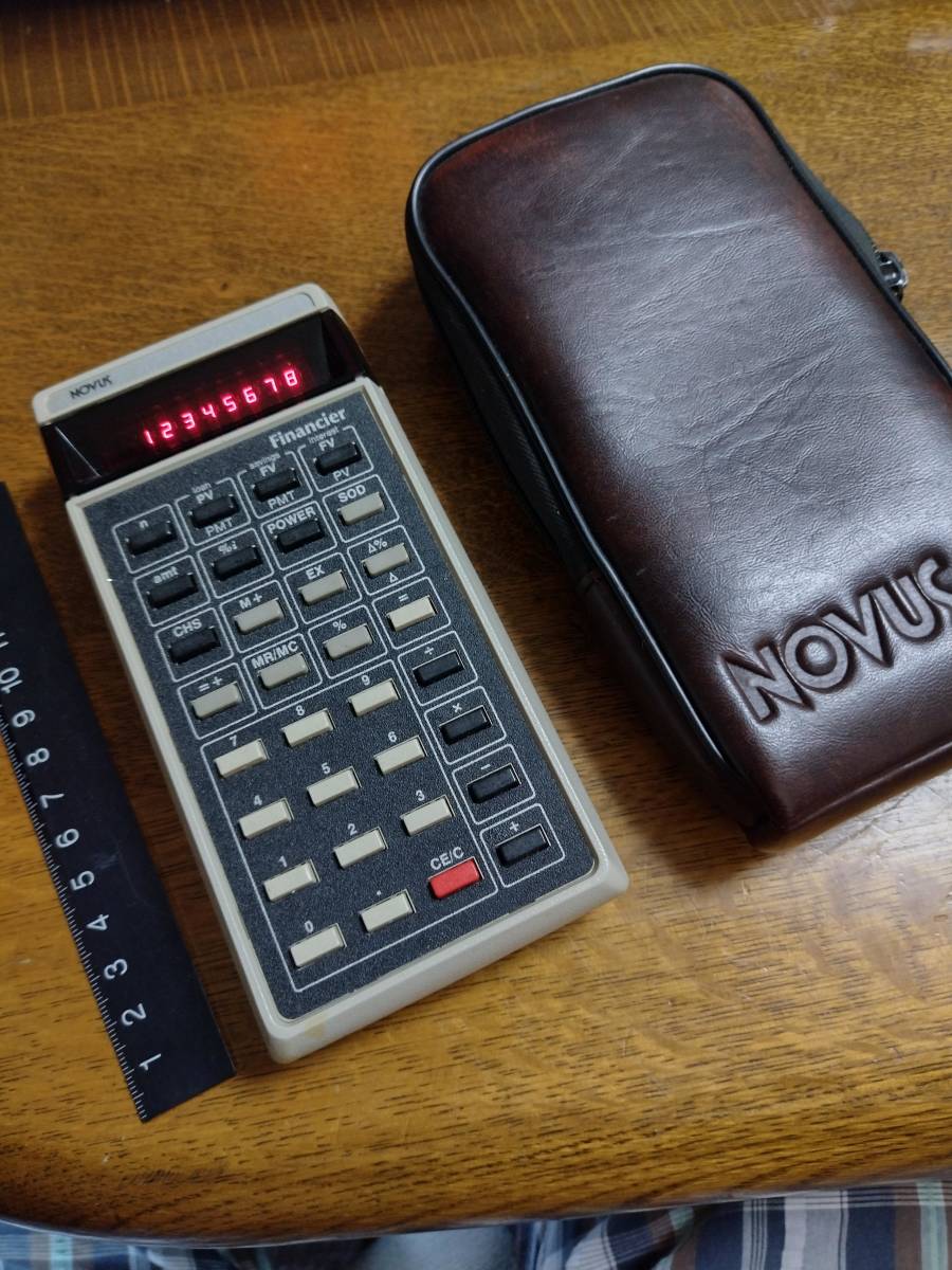 [ calculator ] National semi conductor financial affairs scientific calculator Made in USA