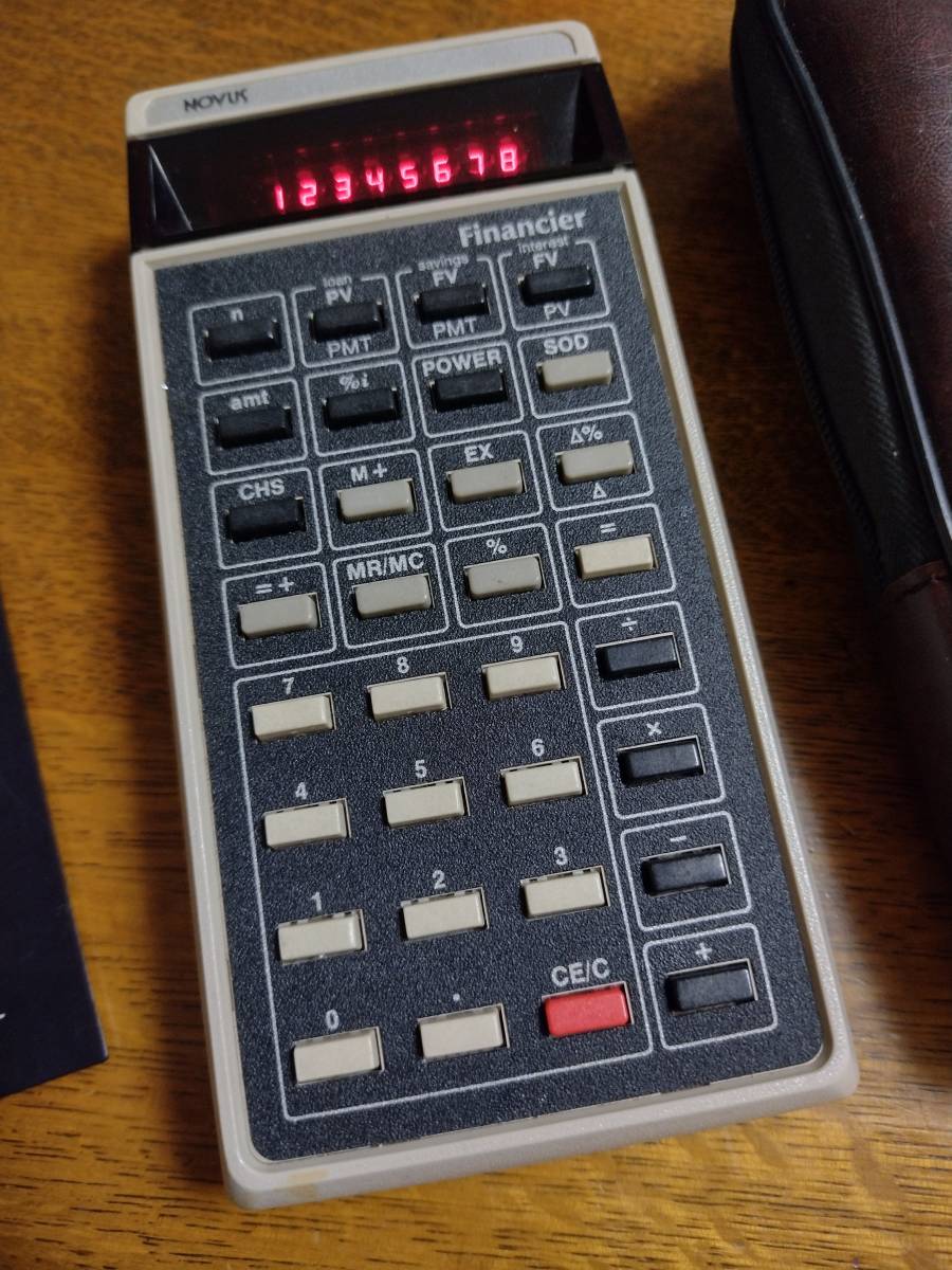 [ calculator ] National semi conductor financial affairs scientific calculator Made in USA