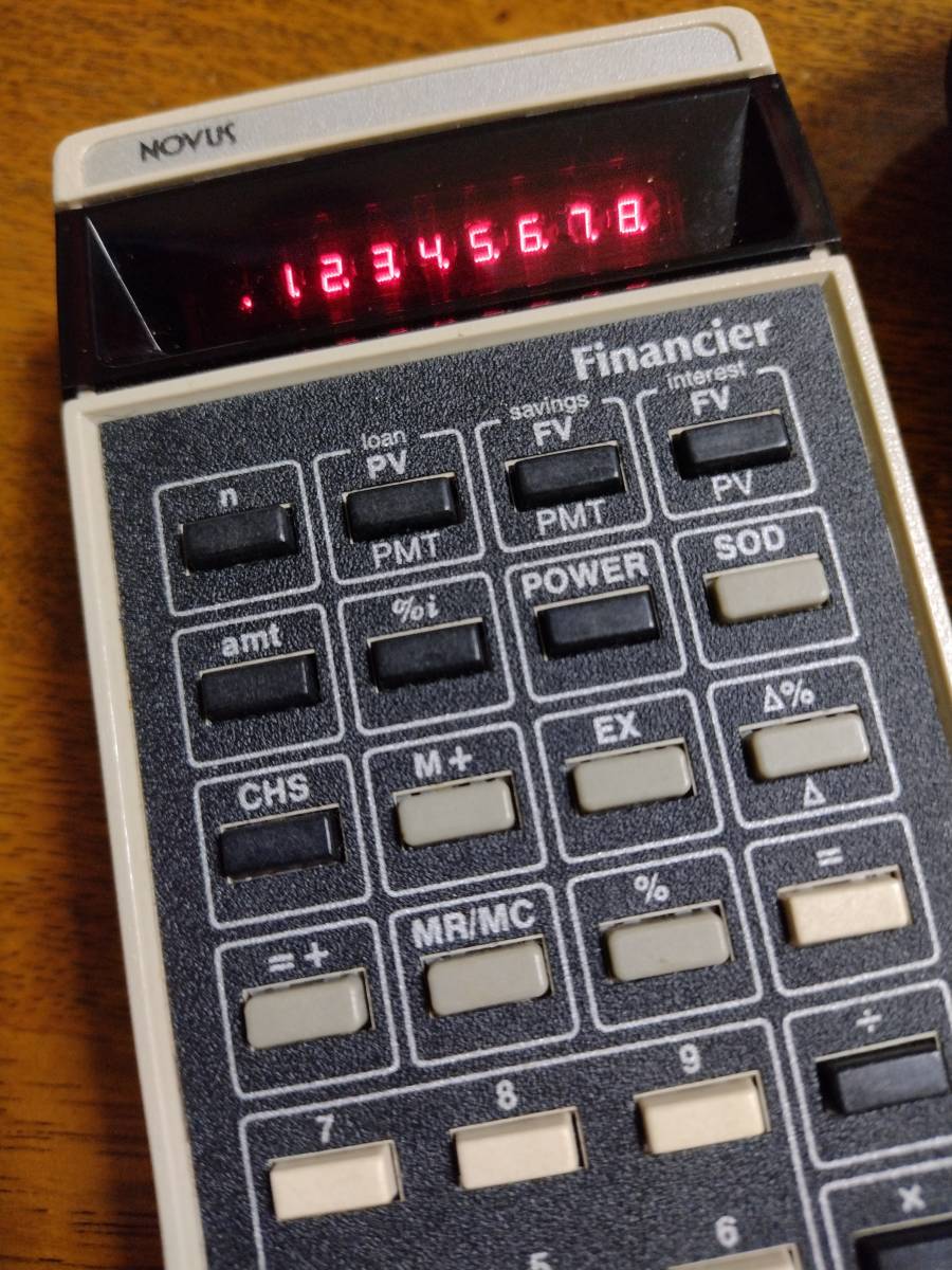 [ calculator ] National semi conductor financial affairs scientific calculator Made in USA