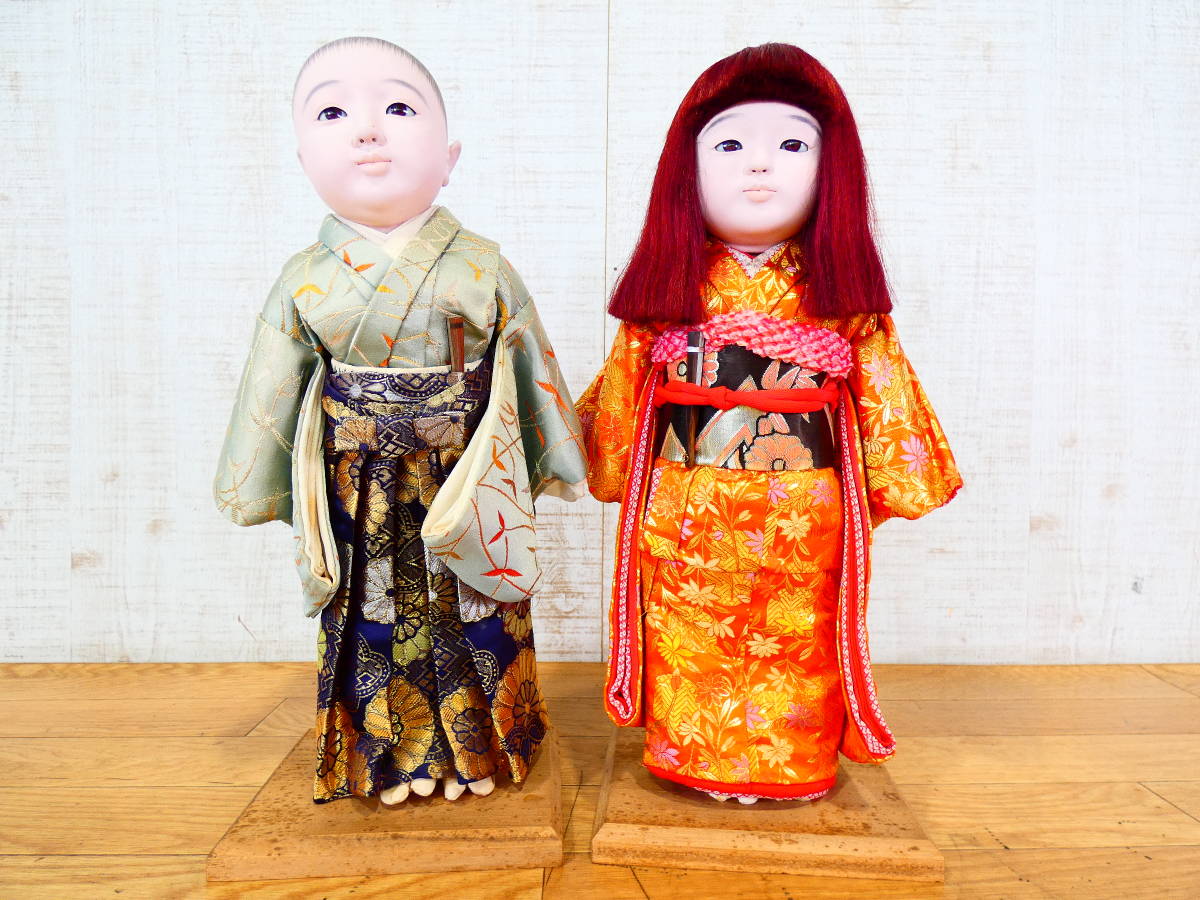 格安セール開催中 人形 日本人形 童 童児 子ども 子供 ２体 | www.oric 