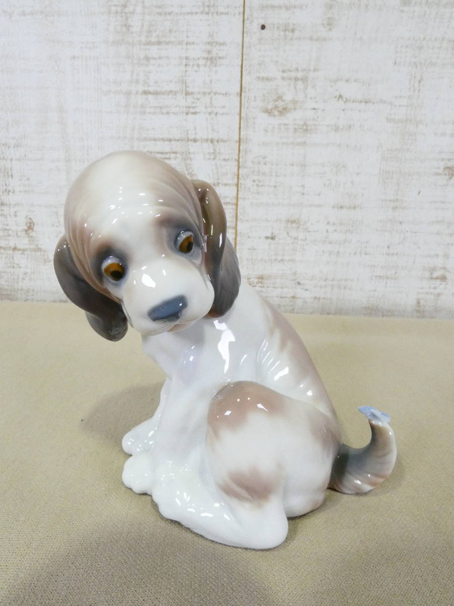 ○LLADRO リヤドロ リアドロ マイフレンド 犬 フィギュリン 陶器人形