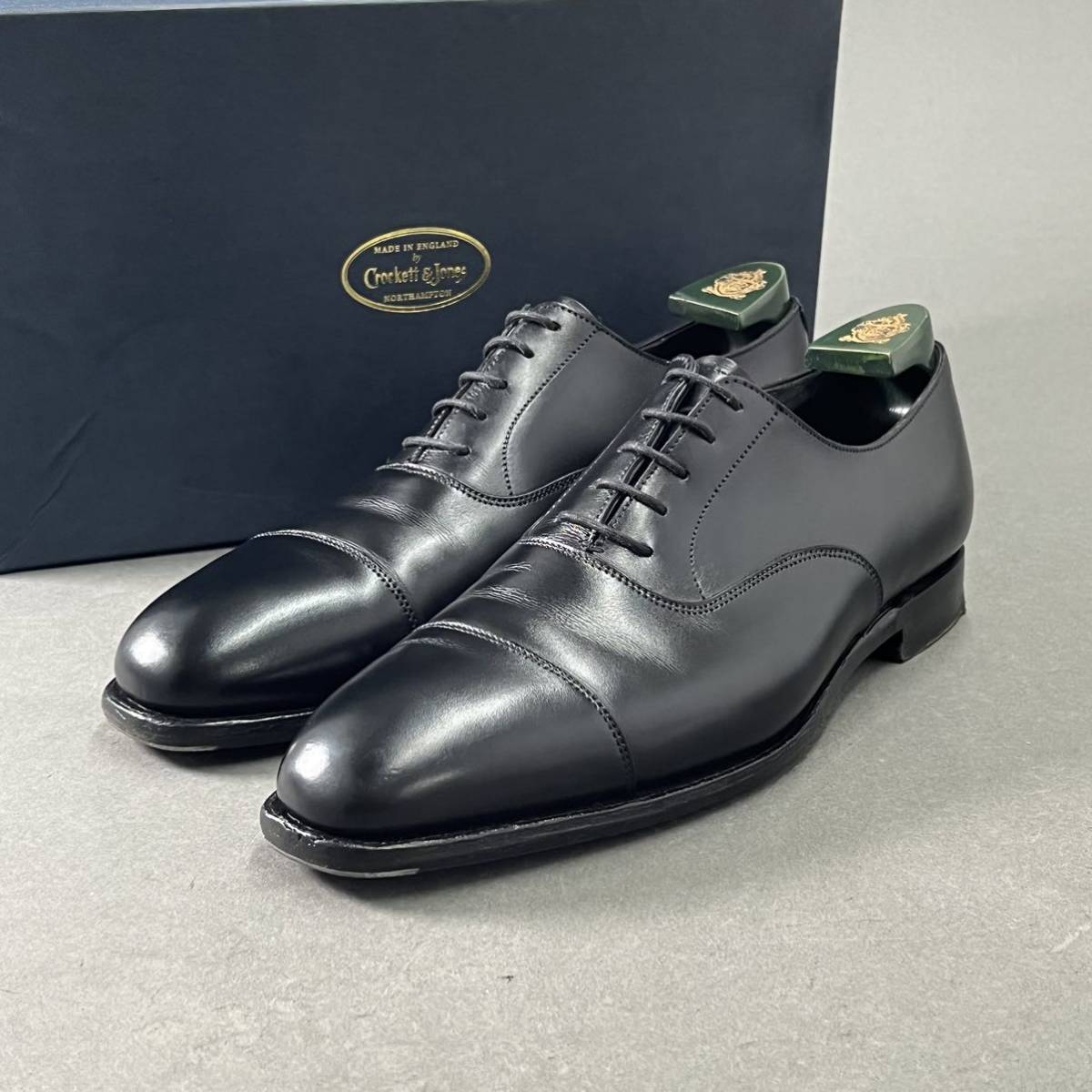 5gi25《美品》Crockett&Jones クロケットジョーンズ 337ラスト AUDLEY