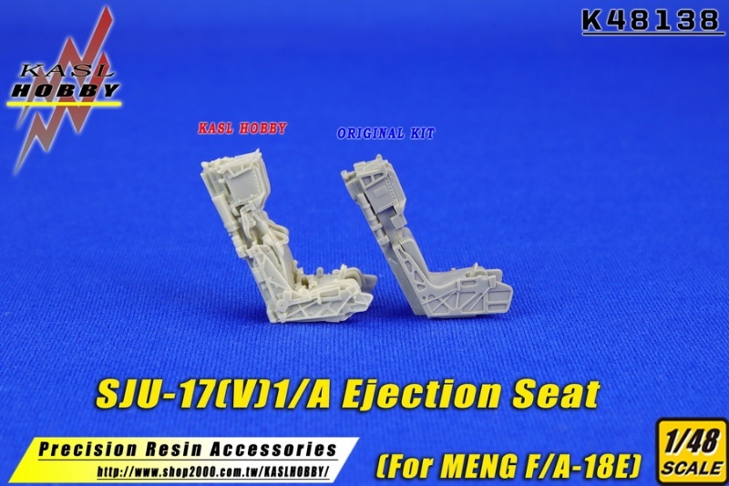 ◆◇KASL HOBBY【K48138】1/48 F/A-18E用 SJU-17(V)1/A射出シート(モンモデル用)◇◆_画像9