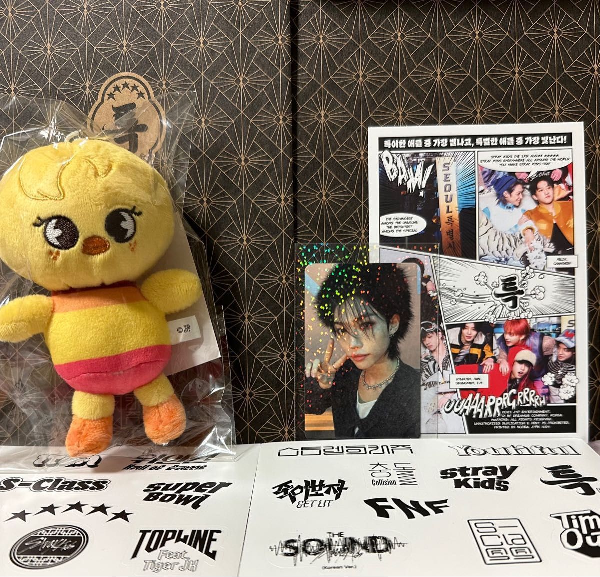 ☆Straykids☆ 5star 封入トレカ Felix &バッグチャーム ポガリのセット
