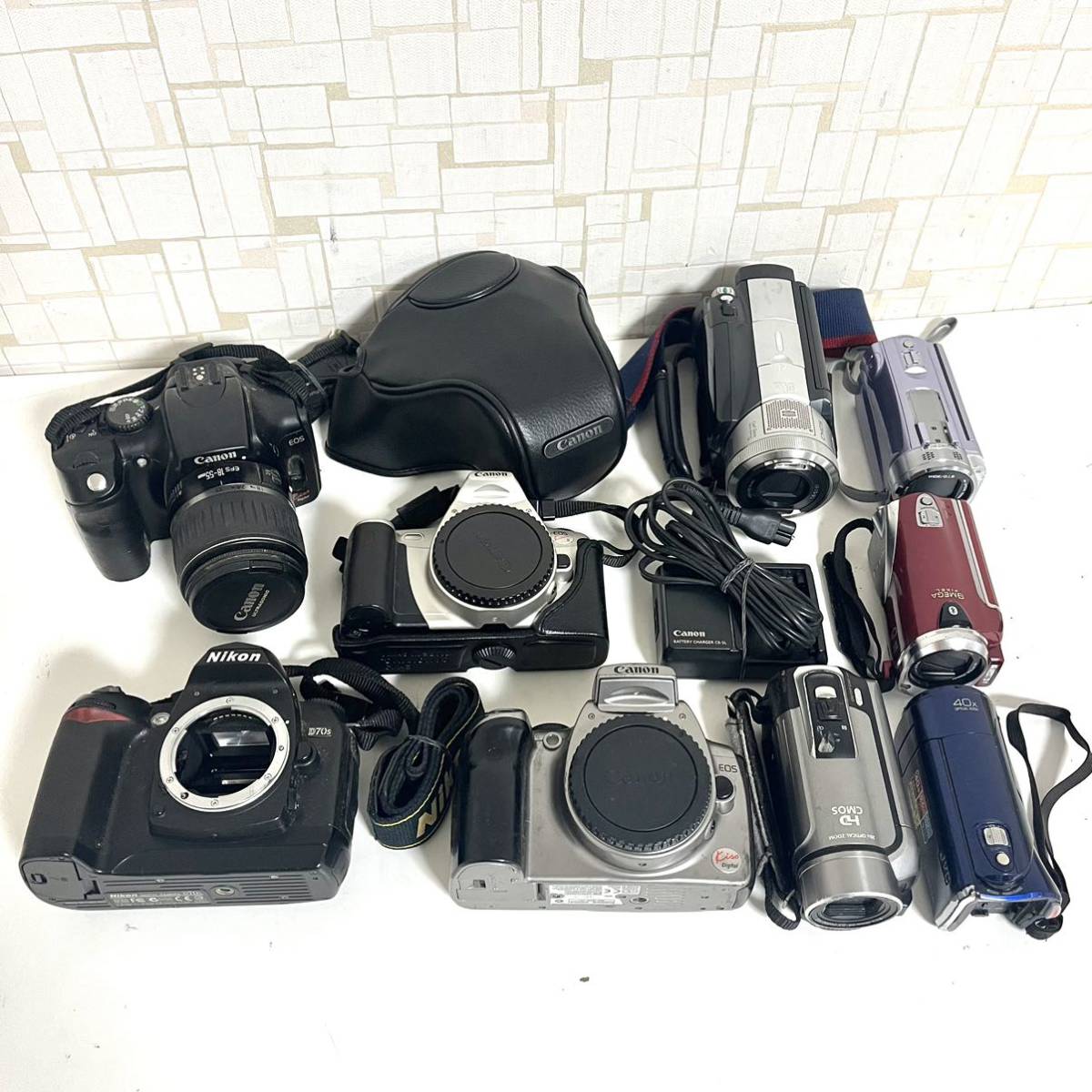 デジタル一眼レフカメラ ビデオカメラ まとめ売り Nikon ニコン Canon
