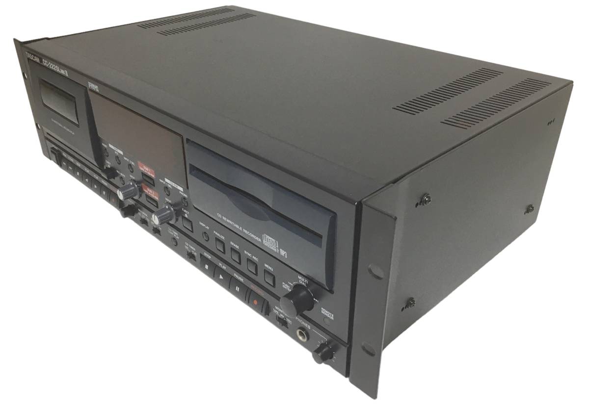 美品 》TASCAM CDレコーダー/カセットコンビネーションデッキ CC
