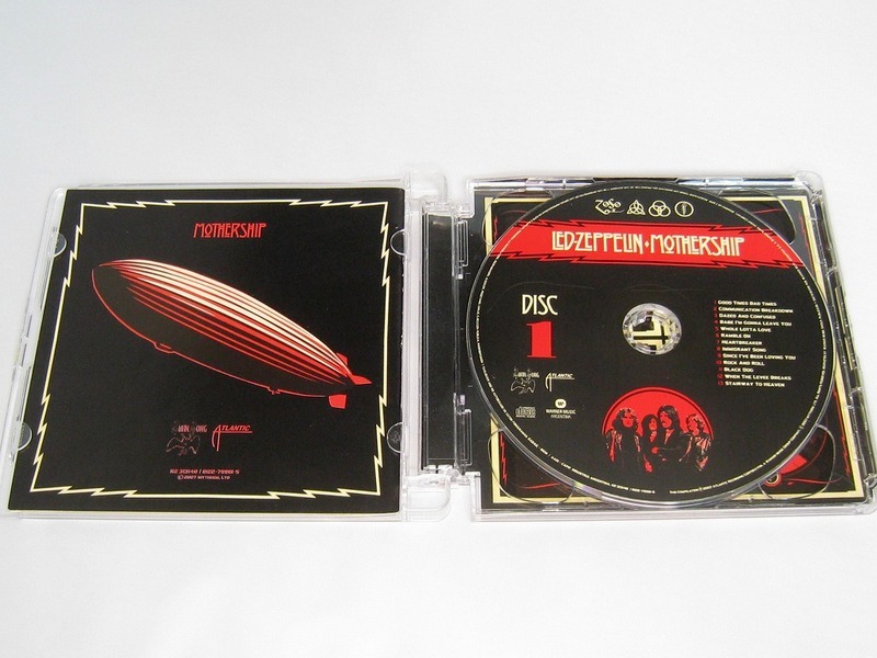 輸入盤CD 2枚組 LED ZEPPELINレッド・ツエッペリン／MOTHERSHIPの画像2