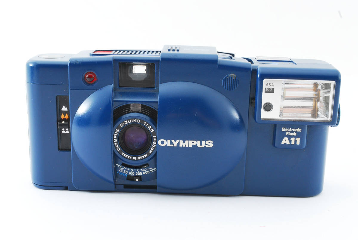 292】OLYMPUS オリンパス XA2 A11 セット フィルムカメラ コンパクト
