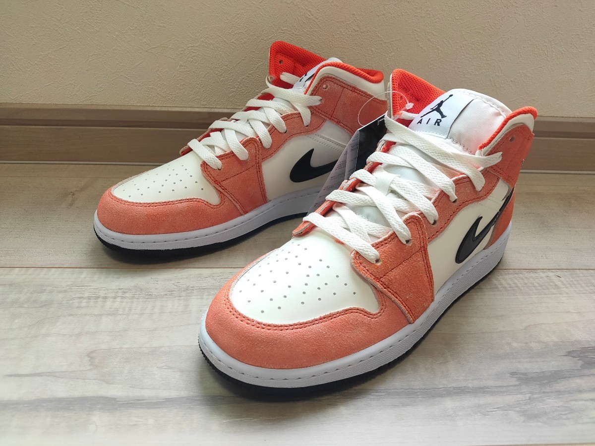 24cm 新品 NIKE AIR JORDAN 1 MID SE GS ナイキ エアジョーダン 1