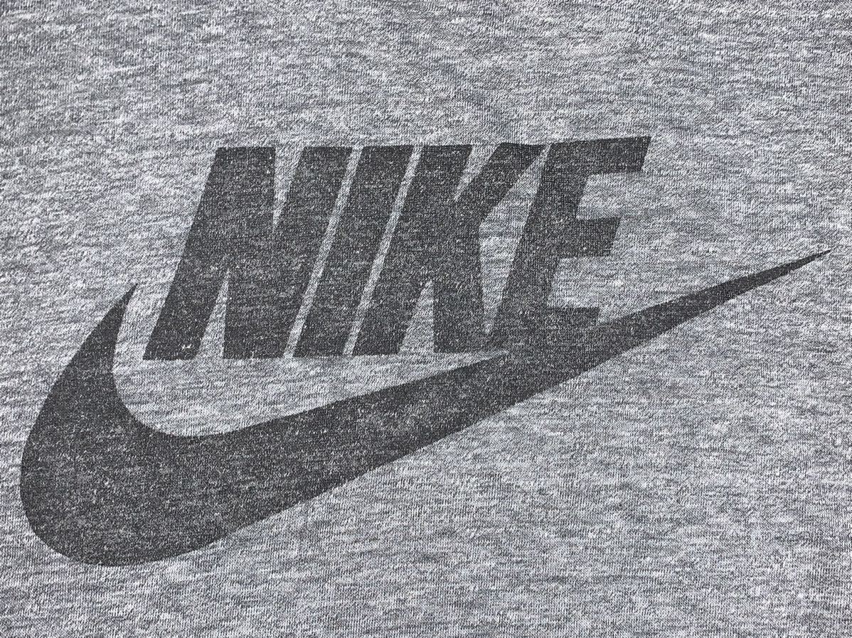 激レア ビンテージ ナイキ Tシャツ 紺タグ NIKE ヴィンテージ かまぼこ ゴツナイキ 風車 l xl グレー グレイ_画像5