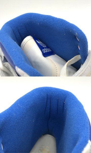 adidas FORUM 84 HIGH AEC GZ6467 CLOUD WHITE BLUE ペイント加工 スニーカー メンズ サイズ29.0㎝ マルチカラー系 アディダス 靴 B8483◆_画像8
