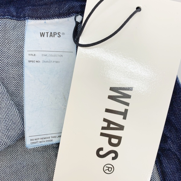 WTAPS 23SS MILT2002 COTTON DENIM PASTHG 231WVDT-PTM01 ジーンズ デニムパンツ 新品同様 タグ有り ダブルタップス ズボン DM8226■_画像4